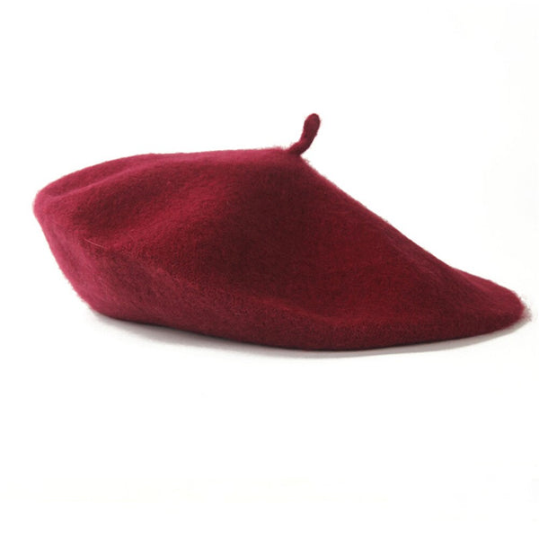 Vintage Inspired Beret Hat - Warm Winter Cap