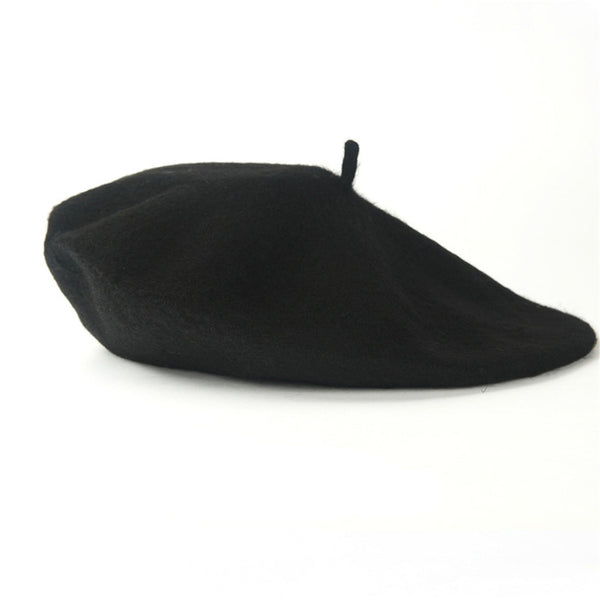 Vintage Inspired Beret Hat - Warm Winter Cap