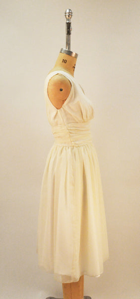 Fabi Ivory Chiffon Dream Dress - Plus Fashion Up to Size 32